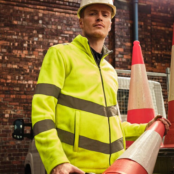Regatta High Visibility Pro Contract Thor Fleece Jacket Thumbnail